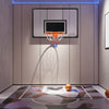 Wall Mounted Basketball Hoop, Mini Hoop with 45'' x 29'' Shatter Proof Backboard, Durable Rim and All-Weather Net for Indoor and Outdoor Use