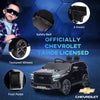 Licensed Chevrolet TAHOE Electric Car for Kids with Remote Control, 12V Battery Powered Ride On Car with 2 Speeds for 3-6 Years Old, Black