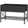Galvanized Raised Garden Bed, Metal Planter Box with Legs, Storage Shelf and Bed Liner, Black