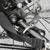 Steel Bike Trailer Coupler Attachment, Type 'B' Bicycle Trailer Hitch Connector Parts for Cargo, Child and Pet Trailers