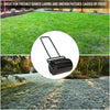 20-Inch Push/Tow Behind Lawn Roller Filled with 10 Gal Water or Sand, Perfect for Flattening Sod in the Garden
