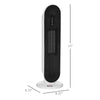 Home Space Heater, Portable Electric Heaters with 45 Degree Oscillation, Remote Control, 24H Timer and Overheating Protection, 1500W/1000W