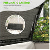 Outdoor Storage Box with Inner Liner, PE Rattan Wicker Deck Box for Indoor & Outdoor, Patio Furniture Cushions, Pool Toys, Garden Tools, Gray