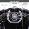 Electric Toy Car 12V Licensed Bentley GT Electric Vehicles w/ Parent Remote Control, Black