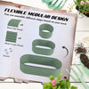 4.9 x 2 x 1.4ft Galvanized Raised Garden Bed Kit, Metal Planter Box with Safety Edging, Green
