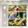 Steel Raised Garden Bed, Set of 5 Large Box Planters for Outdoor Plants Vegetables Flowers Herbs, 8x8x1ft, Gray