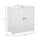 Bathroom Vanities, Bathroom Sink Cabinets with U-Shape Cut-Out and Adjustable Internal Shelf, White