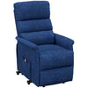 Power Lift Chair for Seniors, Electric Lift Recliner Chair with Remote Control, Side Pockets for Living Room, Dark Blue
