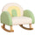 Kids Sofa, Rocking Toddle Sofa Chair, Gift for 3-5 Years Old, Green