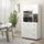66" Kitchen Hutch Cabinet, Kitchen Pantry Cabinet with 2 Large Cabinets, Flip Up Door, 3 Drawers and Countertop, White