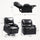 Power Lift Chair for Relaxation-Loving Individuals, Faux Leather Recliner Sofa with Vibration Massage and Heat, Remote, Side Pockets – Black