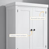 72" Kitchen Storage Cabinet, Pantry Storage Cabinet with Doors and Shelves, Freestanding Food Pantry Cabinet, White