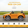 6V Kids Electric Ride On Car, Licensed Audi TT RS with Seat, Remote Control, Horn, Music & MP3 for Kids 3-6 Years Old, Yellow