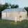 10' x 20' Gazebo Canopy, Party Tent with 4 Removable Side Walls and 6 Window for Picnic, Ceremony and Outdoor Events