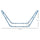 Hammock Stand, Portable Adjustable Steel Frame Hammock Stand, Weather Resistant, Bag, 10.3', 550 lbs. Capacity, Blue