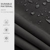 8' x 6.5' Retractable Awning, 280gsm UV Resistant Sunshade Shelter for Deck, Balcony, Yard, Dark Gray