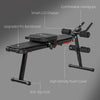 Multi-Workout Ab Machine Foldable Ab Workout Equipment Sit Up Bench Side Shaper Abdominal Cruncher with Resistance Bands & LCD Display