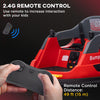 Bumper Car 12V 360° Rotation Electric Car for Kids, with Remote Control, Lights, Music, for 1.5-5 Years Old, Red