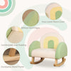 Kids Sofa, Rocking Toddle Sofa Chair, Gift for 3-5 Years Old, Green