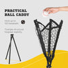 Baseball Net with Strike Zone, Tee, Caddy and Carry Bag for Pitching and Hitting, Portable Softball and Baseball Training Equipment