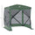 7x7FT Pop Up Canopy Camping Gazebo Portable Screen Tent with Carry Bag, Ventilating Mesh, for Outdoor Activities, Green