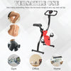 Foldable Upright Training X-Bike With Magnetic Resistance Exercise Cycling Bicycle for Cardio  Aerobic Exercise Steel