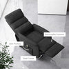 Power Lift Chair for Seniors, Electric Lift Recliner Chair with Remote Control, Side Pockets for Living Room, Black