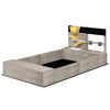 Wooden Sandbox with Liner, Kitchen Design, Sink for 3-7 Years Old, 61" x 31.5" x 24"