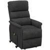 Power Lift Chair for Seniors, Electric Lift Recliner Chair with Remote Control, Side Pockets for Living Room, Black