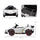 Lamborghini Veneno Licensed Remote Control Ride on Car, Kids 12V Ride on Toy with Bluetooth, Suspension System, Horn, Music & Lights, White