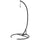Hanging Hammock Chair Stand with Round Base, Î¦40.2" x 76.8", Black