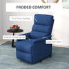 Power Lift Chair for Seniors, Electric Lift Recliner Chair with Remote Control, Side Pockets for Living Room, Dark Blue