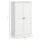 41" White Kitchen Pantry Cabinet, Kitchen Pantry Storage Cabinet with 5-tier Shelving, 12 Spice Racks and Adjustable Shelves