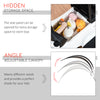 3 in 1 Ride on Push Car Sliding Walking Car for Toddlers Kids with Sun Canopy, Horn Sound, Safety Bar, Cup Holder for Boys Grils, White