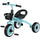 Tricycle for Kids Age 2-5, Toddler Bike for Children, Blue