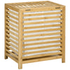 Bamboo Laundry Hamper with Lid Laundry Basket