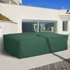97"L x 65"W x 26"H Patio Sectional Lounge Set Furniture Sofa Cover, Heavy Duty Waterproof Outdoor Chair Cover, Dark Green