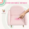 Rocker Armchair for Nursery Playroom Preschool for 1.5-5 Years, Pink