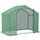 6' x 3' x 6' Portable Walk-in Greenhouse with Roll-up Zipper Door, Steel Frame, Top Vent for Flowers, Vegetables
