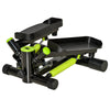Mini Stepper Stair Climber Exercise Machine with Hydraulic Resistance, with LCD Monitor for Indoor Full Body Workout