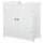 Bathroom Vanities, Bathroom Sink Cabinets with U-Shape Cut-Out and Adjustable Internal Shelf, White