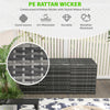 Outdoor Storage Box with Inner Liner, PE Rattan Wicker Deck Box for Indoor & Outdoor, Patio Furniture Cushions, Pool Toys, Garden Tools, Gray