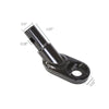 Steel Bike Trailer Coupler Attachment, Type 'B' Bicycle Trailer Hitch Connector Parts for Cargo, Child and Pet Trailers