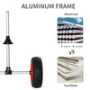 Universal Kayak Cart Trolley Trailer with Strong Aluminum Frame, Adjustable Width Crossbar, & Large Tires