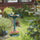 32" Antique Bird Bath Decorative Birdbath Bird Feeder Bowl with Planter Pedestal and Bird Statues, Verdigris