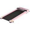 Home Gym Treadmill, Walking / Jogging Exercise Machine w/ LCD Monitor, Pink