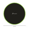 Trampoline Mat Replacement with Spring Pull Tool and 80 V-Hooks, Fits 14ft Trampoline, Using 5.5" Springs, Green