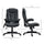 Heated Massage Office Chair, Heated Reclining Desk Chair with 6 Vibration Points, Armrest and Remote, Black