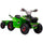 6V Children Battery Operated Car with Back Trailer, Forward Backward, Wear-Resistant Wheels for Ages 18-36 Months, Green