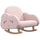 Rocker Armchair for Nursery Playroom Preschool for 1.5-5 Years, Pink